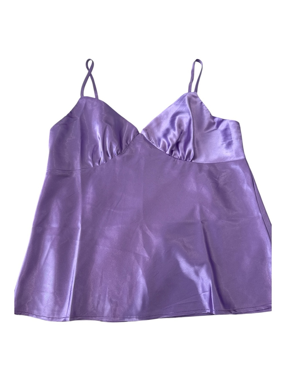 New without tags Blouse Lavender Satin